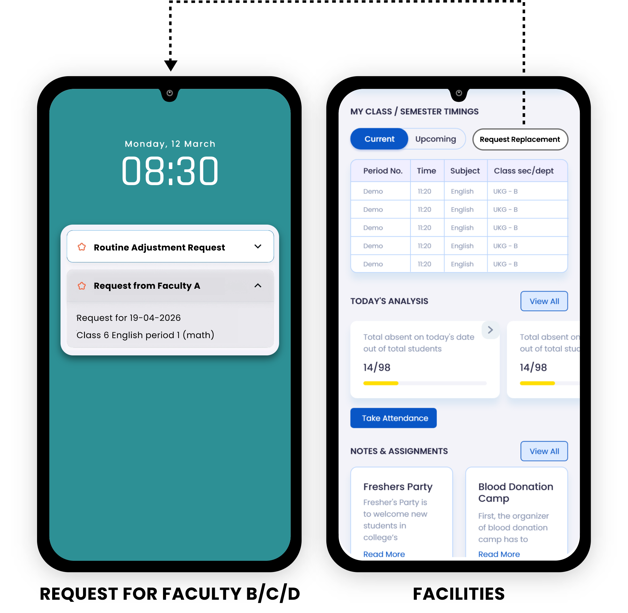 Smart Class Scheduling and Instant Auto-Adjustments